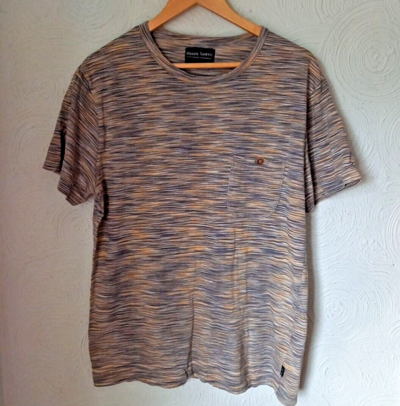 Other - Urban Outfitter Shore Leave Men's Striped Brown Tee T Shirt L Large